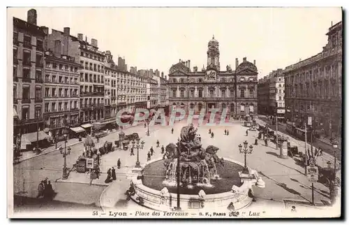 Cartes postales Lyon Place des Terreaux