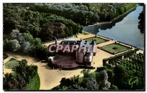 Cartes postales En Avion Sur Rambouillet le chateau san parterre et son jardin d&#39eau