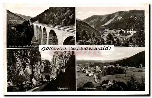 Cartes postales Viadukt Der Hollentalbahn Schwarzwald Hollental