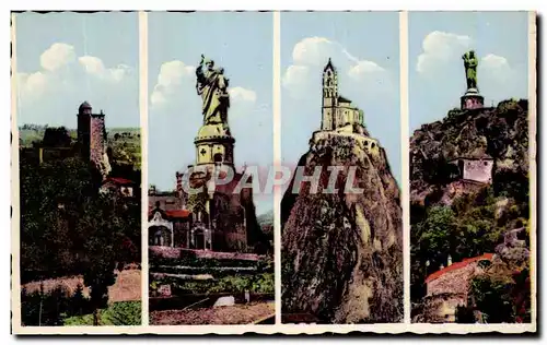 Cartes postales Le Puy Les Quatre Rochers L'Arbousset St Joseph St Michel d'Aiguilhe Et Rocher Corneille