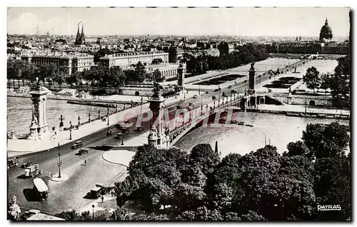 Cartes postales Paris Pont Alexandre III Et l&#39Esplanade des Invalides