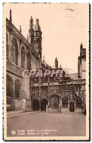 Ansichtskarte AK Bruges Basilique Du St Sang