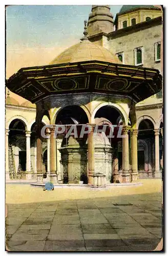 Cartes postales Cairo Ablution baslin in the yard of the mosque of Mohamed Ali Egypte