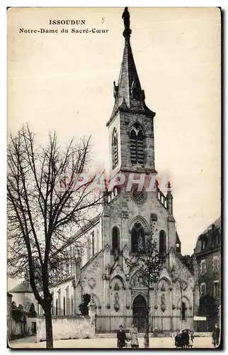 Ansichtskarte AK Issoudun Notre Dame du Sacre Coeur