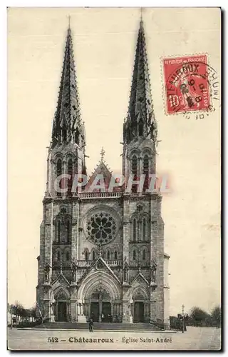 Ansichtskarte AK Chateauroux Eglise Saint Andre