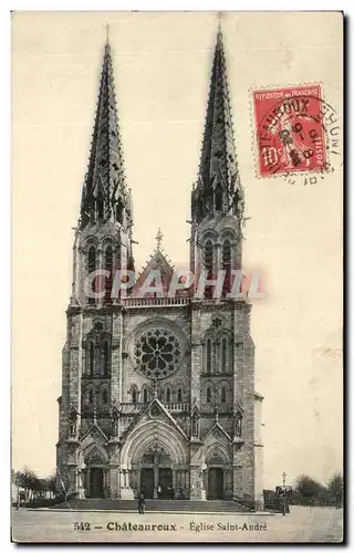Cartes postales Chateauroux Eglise Saint Andre