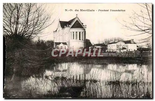 Ansichtskarte AK ND Du Marillais Pendant I&#39inondation