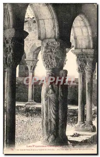 Cartes postales St Bertrand de Comminges Pilier Des Quatre evangelistes