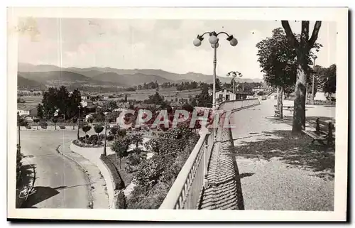 Cartes postales Saint Gaudens Le Boulevard du Midi Vue sur les Pyrenees