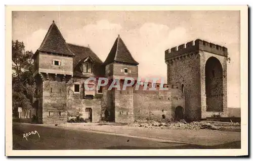 Cartes postales Cahors La Barbacane et la Tour des Pendus