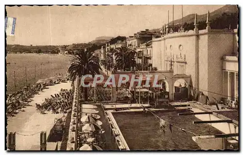 Ansichtskarte AK Menton La Piscine du Casino