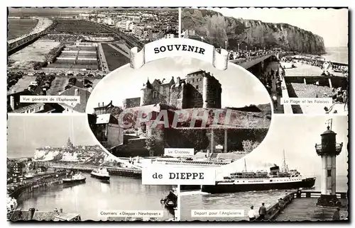 Cartes postales Souvenir Le Chateau de Dieppe