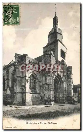 Cartes postales Montdidier Eglise St Pierre