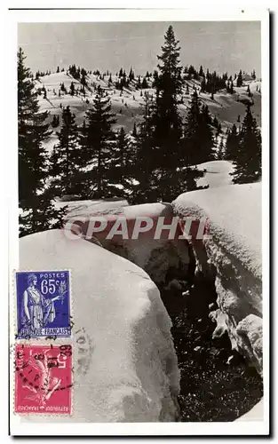 Cartes postales Les Sports d Hiver en Tarentaise Courchevel Le Praz de Saint Bon Le ruisseau de Pralong