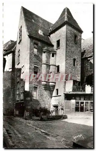 Ansichtskarte AK Sarlat Hotel du 15eme siecle rue des consuls