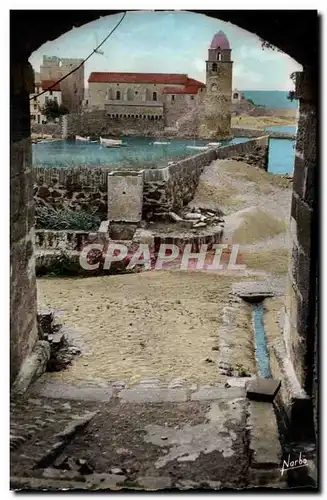 Cartes postales Collioure Vue pittoresque de Saint Vincent Prise des Templiers