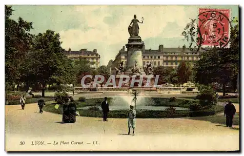 Cartes postales Lyon La Place Carnot