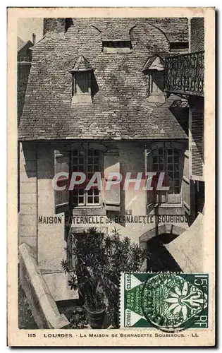 Cartes postales Lourdes La Maison De Bernadette Soubirous