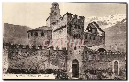 Cartes postales Luz Eglise des Templiers