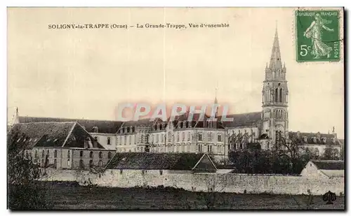 Cartes postales Soligny la Trappe La Grande Trappe Vue d&#39ensemble