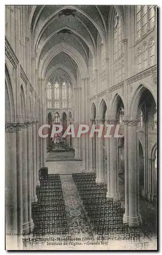 Cartes postales La Chapelle Montligeon Oeuvre explatoire L&#39Eglise