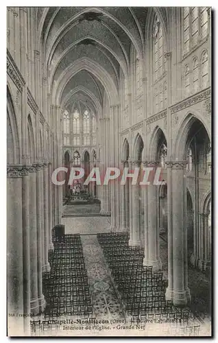 Cartes postales La Chapelle Montligeon Oeuvre explatoire L'Eglise
