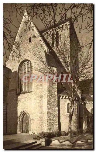 Ansichtskarte AK Solesmes L&#39Entree de l&#39Eglise Abbatiale