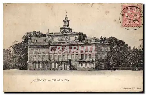 Cartes postales Alencon L'Hotel de Ville