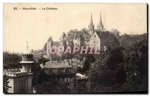 Cartes postales Neuchatel Le Chateau