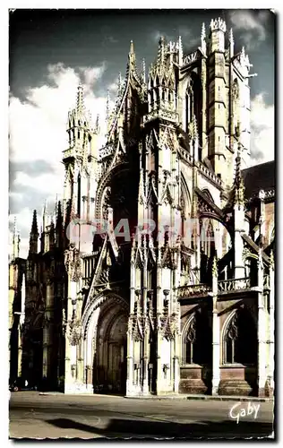 Cartes postales moderne Evreux Porche de la Cathedrale