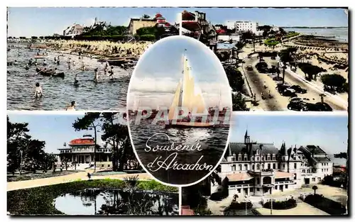 Cartes postales Arcachon Plage Et jetee d'Eyrac