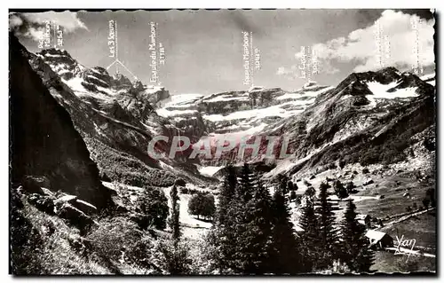 Cartes postales Gavarnie Le Sommet Dominant Le Cirque