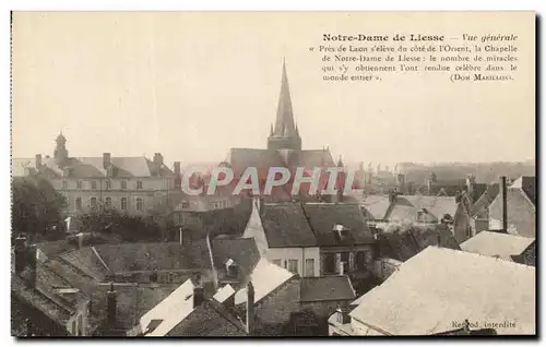 Cartes postales Notre Dame de Liesse Vue Generule Pres De Laon Du Cote