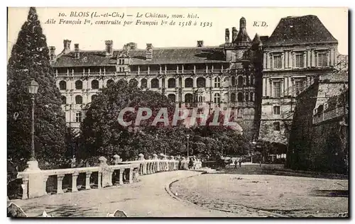 Cartes postales Blois Le Chateau Mon Hist Aile Francois 1er