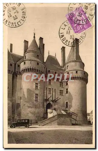 Cartes postales La Douce France Dhateaux De La Loire Chateau de Langeais