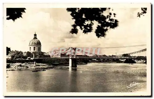 Ansichtskarte AK Toulouse Le Pont Suspendu