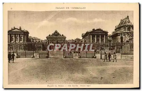 Cartes postales Palais De Versailles Facade du palais