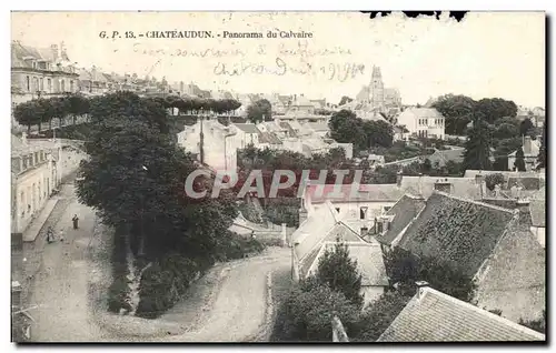 Ansichtskarte AK Chateaudun Panorama du Calvaire