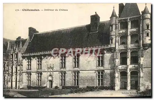 Cartes postales Chateaudun Interieur du Chateau