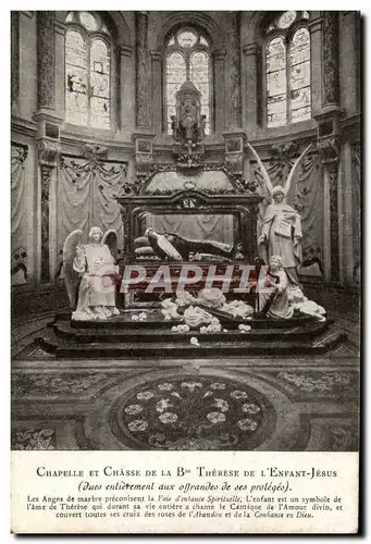 Ansichtskarte AK Chapelle Et Chasse De la Bse Therese De L&#39Enfant Jesus Lisieux