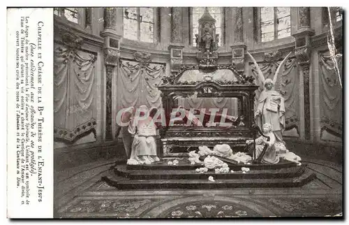 Cartes postales Chapelle Et Chasse De la Bse Therese De l'Enfant Jesus Lisieux