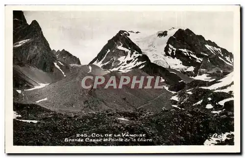 Cartes postales moderne Col de la Vanoise Grande Casse et Pointe de la Glierre