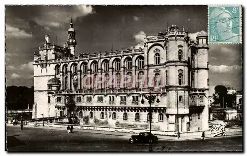 Moderne Karte Le Chateau de St Germain Vue d&#39ensemble sur la Place du Chateau Generale view on the Place o