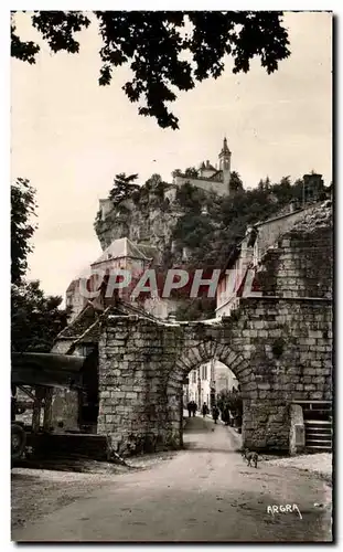 Cartes postales moderne Rocamadour Porte du Figuier