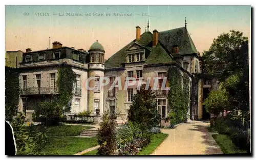 Ansichtskarte AK Vichy La Maison De Mme De Sevigne