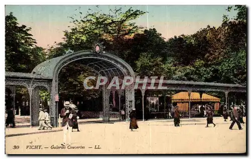 Cartes postales Vichy Galeries Couvertes