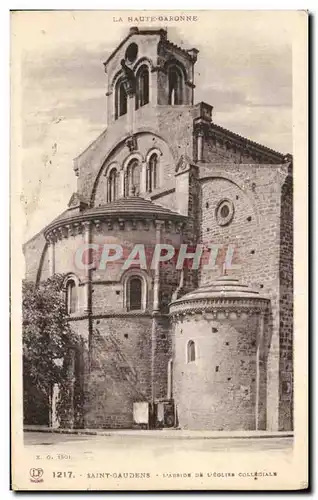 Cartes postales Saint Gaudens L&#39Abside De l&#39eglise collegiale