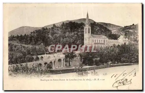 Ansichtskarte AK Basilique de Notre Dame de Lourdes