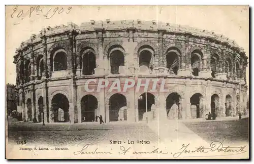 Cartes postales Nimes Les Arenes