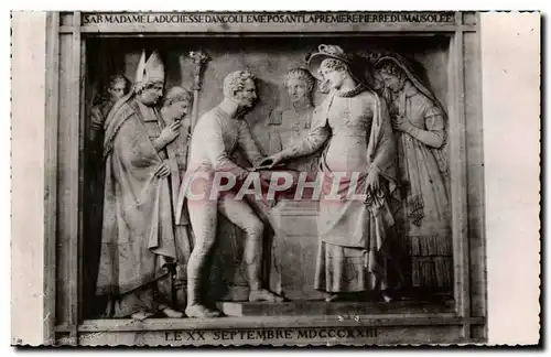 Cartes postales Environs d'Auray La Chartreuse Mausolee